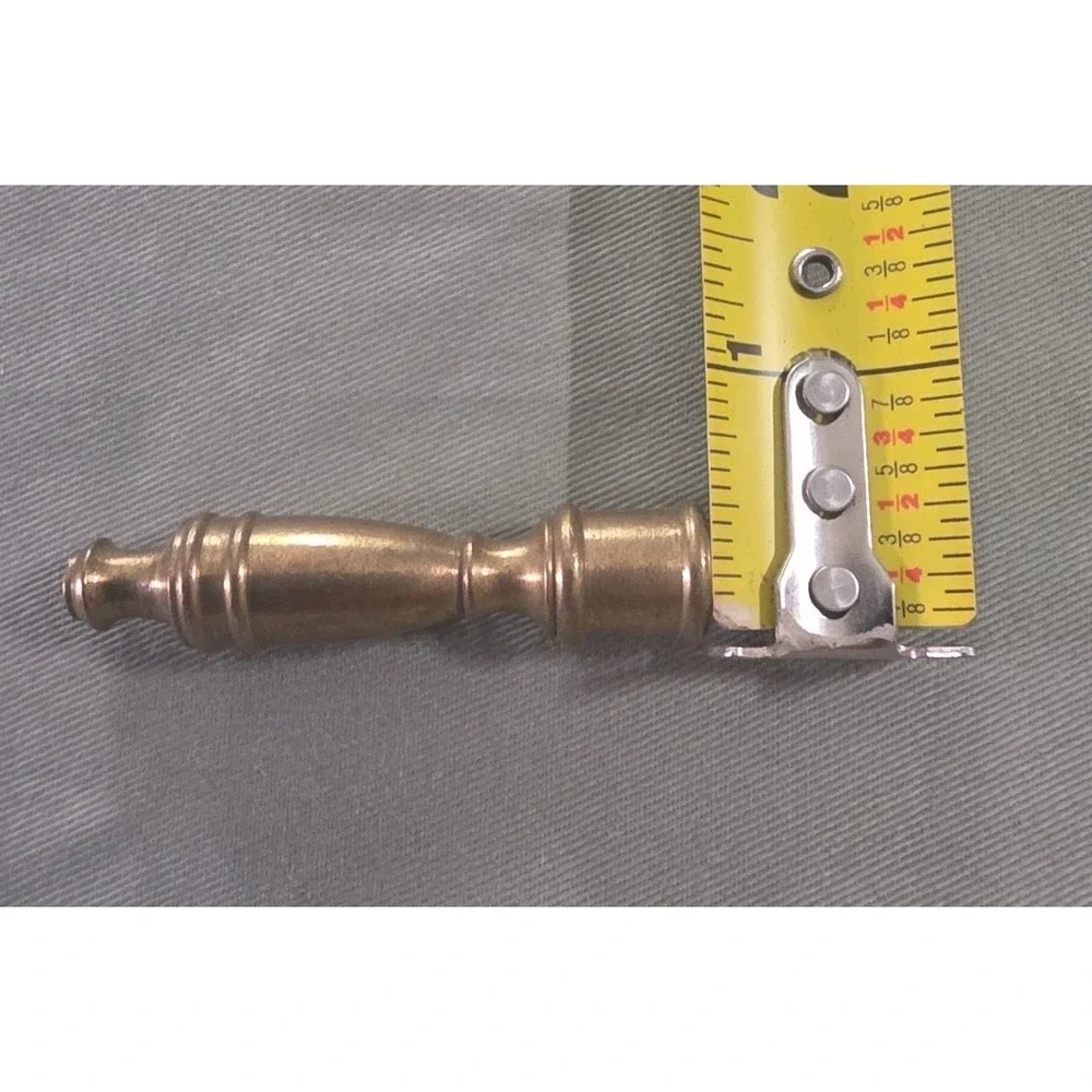 Solid Brass Lamp Shade Finial 2 1/4 inches Tall Scrap Metal